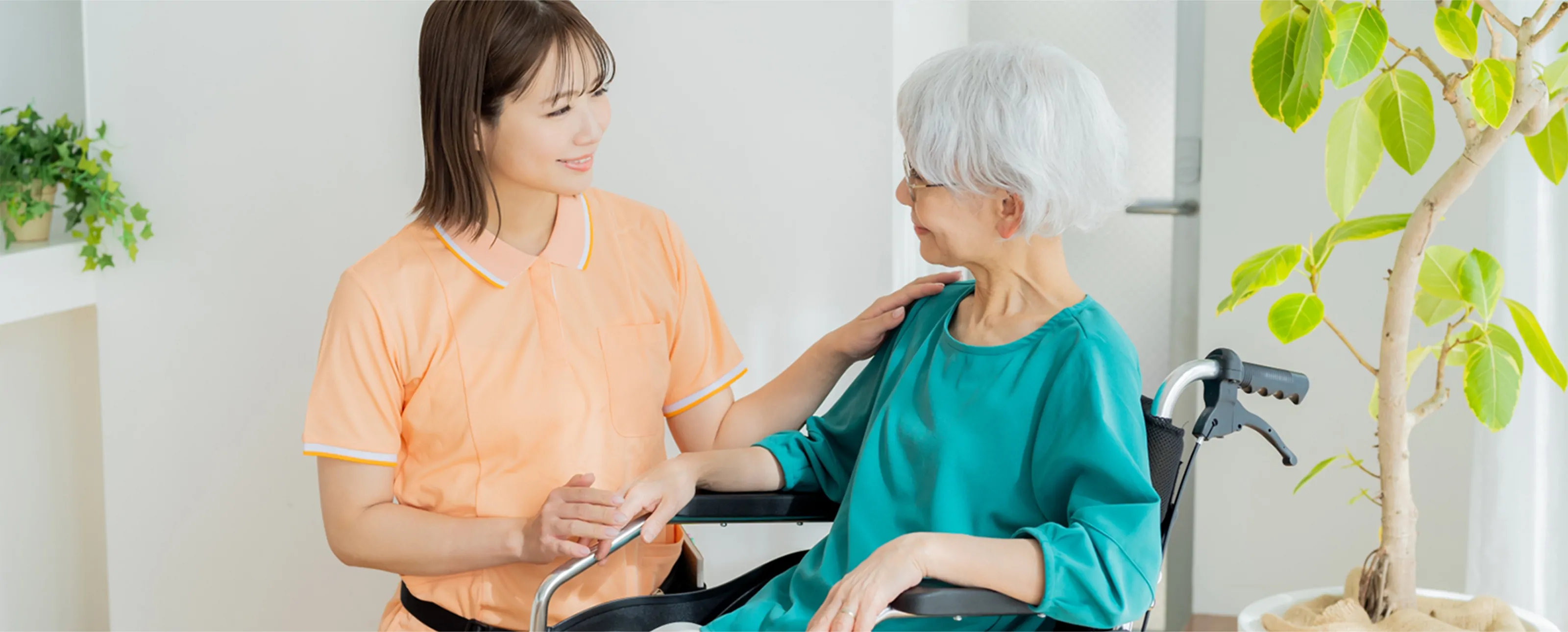 スタッフと利用者の画像